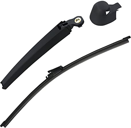 ATEC Germany Wischarm + Wischerblatt hinten | Kompatibel mit: VW GOLF PLUS V, GOLF V, POLO, POLO V
