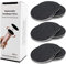 Basage 1 Box (60pcs) Replacement Sandpaper Disk Discs (Extra Coarse 80 Grit) for Electronic Foot File Callus Remover Tool
