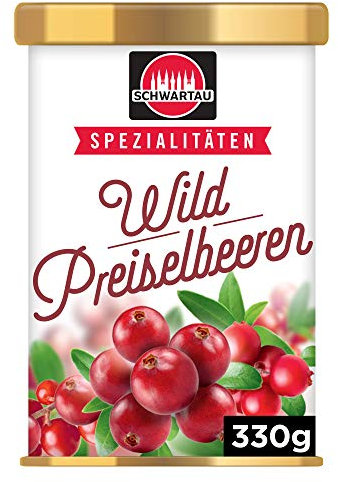 Schwartau Spezialitäten Wildpreiselbeeren, der Klassiker zu Wild, 330g
