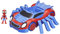 Spidey and his Amazing Friends Hasbro F1460 Marvel Super Spinnen-Krabbler mit Rammbock und 10 cm großer Spidey Figur, ab 3 Jahren, Mehrfarbig, Einzigartig