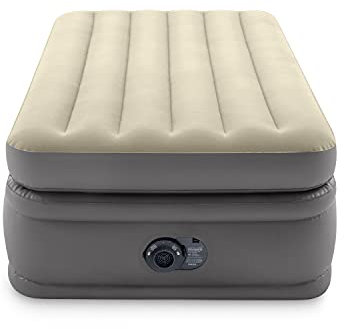 Intex - Komfort-erhöhtes Luftbett mit Fiber-Tech IP, Twin