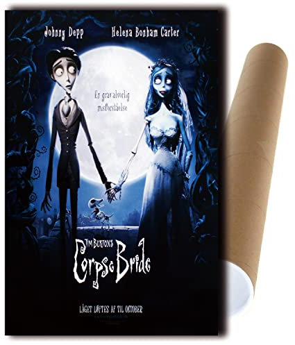 Tim Burton's Corpse Bride Movie Poster 15x23 inches 38x58 cm (380X580mm) Rahmenlos Poster Dekorative Wandgeschenke
