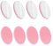 Sibba 8 Stück Schwamm Luftkissen Puderquaste Make up Schwämmchen Runder Powder Puff mit Schleifenbandgriff Lose Puder Makeup Applikator Puff Pad Gesichtsfarbe Set Gesicht Körper Unisex Schaum Schwämme