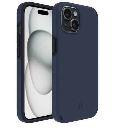 Incipio Duo Schutzhülle für iPhone 15, Space Navy/Navy Shadow