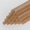 Woodsellers 20 varillas cuadradas de madera de roble para manualidades de madera natural/palillos de madera maciza, 10 x 10 x 250 mm