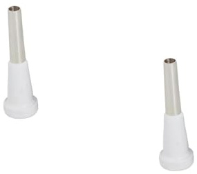 TOYANDONA 2 Stück Nr Mund Musikinstrument Professionelle Trompete Für Trompetenersatz Für Anfänger Trompetenübung Kleine Trompete Musikinstrumente Zubehör Trompetenteil Weiß Abs