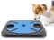 Beowanzk Dog Nail File Board (Built-in Compartments for Dog Food), Dog Nail Scratchboard, Dog Nail File Replacement Dog Nail Clippers and Dog Nail Grinders (Blue)