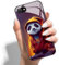 Hülle für iPhone SE (2022) / SE 2020/8 / 7 Handyhülle HD Glas PC Hardcase Drucken Rückseite mit Silikon Schutzhülle Case Cover - Hut Panda