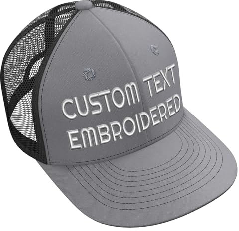 Bemaystar Personalisierte Cap mit Stickerei Text,Basecap Mit Bestickt Text,Individuelle Kappe Personalisiert Geschenk für Damen und Herren