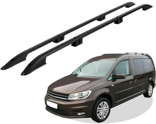 IONZS Auto Dachreling Rack Gepäck für VW Caddy 4 Maxi 2010-2020,Dachgepäckträger Lastenträger Querträger,Load Carrier Roof Rack Bearing