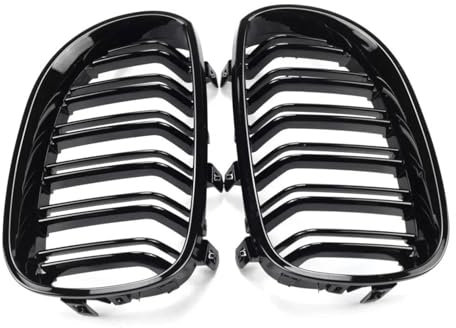 Für B&MW E60 M5 E61 520i 545i 550i 535i 2003-2010 5er-Reihe Umbau-Bodykit Frontstoßstange Nierengrill Kühlergrill Motorhaube Doppellinie Kühlergrills für die Front
