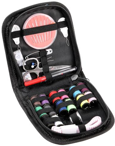 Aruicheng Nähset Reise Nähset Nadel und Faden Set 27er Nähzubehör Premium Reisenähset Sewing Kit für Anfänger, Erwachsenen, Zuhause, DIY und Reise