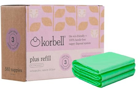 Korbell - Nachfüllpackungen für Windelbehälter Korbell 26 L