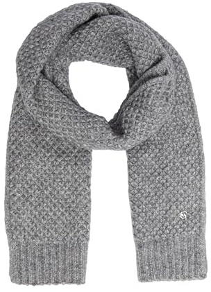 Comma Kuscheliger Schal aus Wollmix mit Pailletten-Details