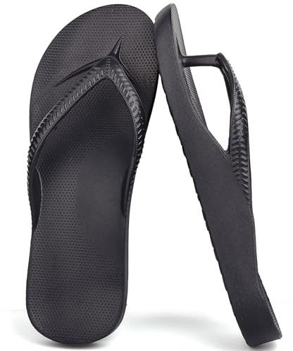 KUWIBY Unisex Flip Flops Women Men Summer Slippers Flatform Beach Rubber Comfortable Pool Sandals Slip-Resistant Flat Shower Swimming Shoes for Indoor Outdoor