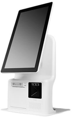 Registrierkasse, 15,8 Zoll Selbstbedienungs-POS-Terminal mit Touchscreen, All-in-One-Registrierkasse for den Einzelhandel im Supermarkt,Kleinunternehmer(8+64G+printer Mobile)