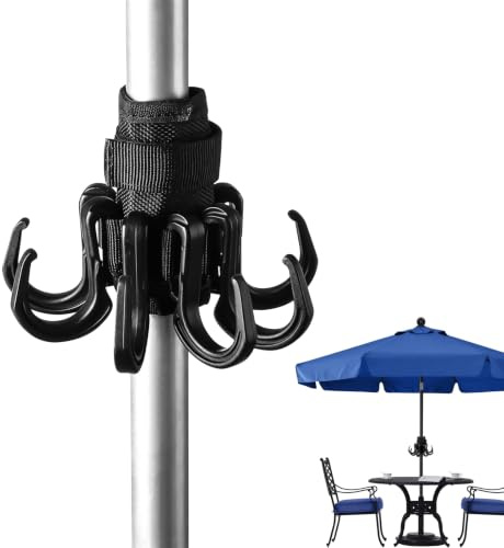 Yooyan 4 mollette per lettini da spiaggia e asciugamani per lettini da spiaggia, robusti ganci per ombrellone da spiaggia, per ombrellone e ombrellone, ideale per spiaggia, giardino, campeggio, colore