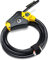 Master Lock 8413DPF, Negro y Amarillo, 6' x 3/8 diameter