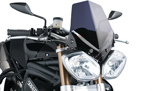 Puig 5658F Windshield Naked New Generation Sport, Dark Smoke