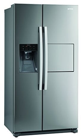 Gorenje NRS9182CXB Side-by-Side, H 177 cm, NoFrost, inox Finger touch, A++ (EEK: A++)