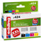 edding Druckerpatrone EDD-424 - Multipack 4 - Schwarz, Cyan, Magenta, Gelb - 1x 19 ml + 3x 12 ml - Reichweite 1x 695 3x 890 Seiten - Ersetzt HP 364XL (CN684/CB323/CB324/CB325)