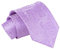 DQT Corbata clásica de boda con estampado floral de cachemira para hombre, Lila, Adult Size