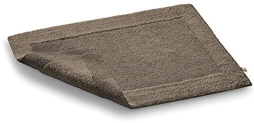 RHOMTUFT Prestige Badematte, 100% Baumwolle, 58 Taupe, Badteppich 60 x 100 cm