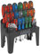 Sealey S01090 Hex Key with Screwdriver Bit Set, 44 Pieces