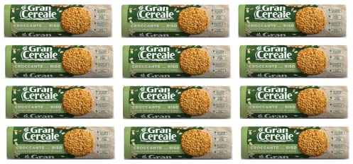 12x Mulino bianco Gran Cereale keks mit reis Getreide kekse Multi Cerealien 230g