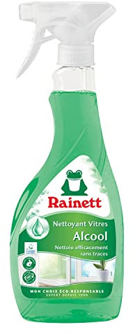 RAINETT Spray Nettoyant Vitres Ecologique Ecolabel 500 ml