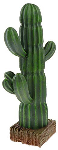 Tubayia Statue de cactus nordique en résine - Décoration pour la maison, le jardin, le café, le bureau