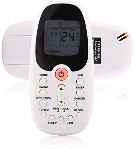 Telecomando di ricambio per climatizzatore Komeco, Comfee, R06/BGCE, R06/BGE, R09B/BGE, R09B/BGE, R09B/BGCE