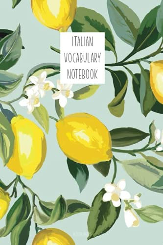 Italian Vocabulary Notebook: Write Down The Words You Learned In Italian