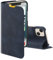 Hama Handytasche für Apple iPhone 13 „Guard Pro“ (Hülle mit Kartenfach, klappbare Kunstleder Handyhülle mit Magnetverschluss und Standfunktion) blau
