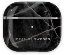 IDEAL OF SWEDEN Schutzhülle für AirPods Gen 3 (Black Thunder Marmor)