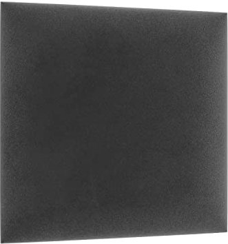 1x sossai® Toppa - Wandpaneel gepolstert, Quadrat 30 x 30 cm, Dunkelgrau