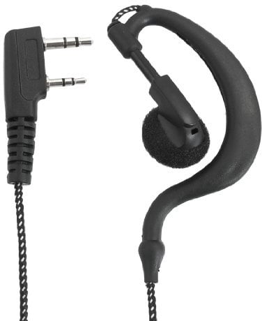 Ruilogod Black 2.5mm 3.5mm Connettore Auricolare Auricolare Cuffie Auricolari