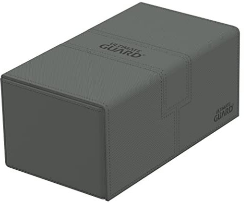 Ultimate Guard Twin Flip`n`Tray 200+ XenoSkin Monocolor Grau