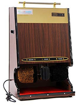 Cireuse à chaussures, machine à cirer les chaussures Capteur automatique Cireuse à chaussures Brosse à chaussures électrique domestique Macehold Brosse à chaussures électrique Machine Brosses à chaus