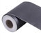 VisitRyl TapetenbordüRe Selbstklebend Vinyl Sockelleiste Dekorative BordüRe Selbstklebende Home BordüRe KüChe TapetenbordüRe Selbstklebend FüR Badezimmer Wohnzimmer Pures Schwarz 15cm X 500cm