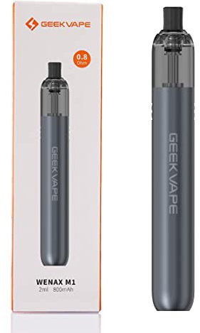 Geekvape WENAX M1 Pod Kit | 14-16W 0.8Ω 2ml Cartuccia Costruito in 800mAh Batteria Vape Pen automatico Senza liquido senza nicotina
