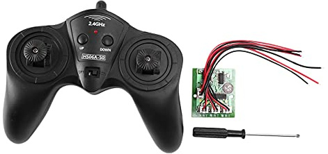 Barabesty 6 canales 2.4 G mando a distancia transmisor de potencia receptor de radio para DIY RC control de 50 m