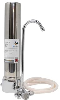 Doulton 10 Chrom-Arbeitsplatten-Systeme mit Biotect Ultra | Reduziert Schadstoffe, Chrom-Oberfläche, Wasserfilterhahn mit Biotect Ultra-Keramikfilter
