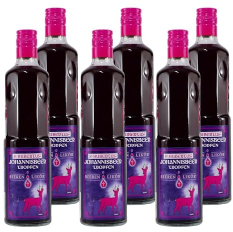 St. Hubertus Johannisbeer-Tropfen Beeren Likör