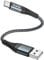 ZKAPOR Short USB C Cable 15CM, Type C Charger Cable 3A Fast Charging Nylon Braided USB C Lead for iPhone 15/15 Pro Max, Samsung Galaxy S23/S22/S21/S10, Note 10, Huawei P40/P30, Google Pixel