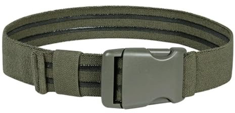 Peminkoo Taktischer Oberschenkelgurt, elastischer Bandgurt, rutschfester Gürtel, universeller Oberschenkelholster, Beinaufhänger, Airsoft-Militärjagd-Beingurt (Green)