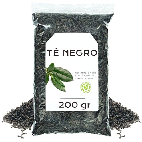 Te Negro 200g - Te Negro Granel - Infusion Te Negro - Propiedades Naturales (200 gr, Té Negro)