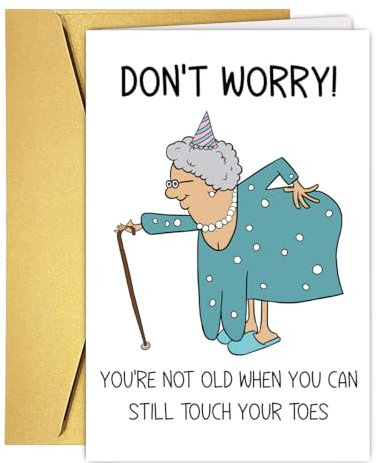 COLINHELIN Get old Geburtstagskarte (#4)