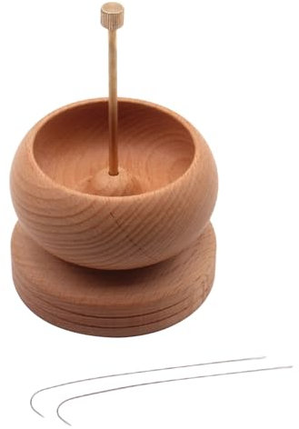 SUMMITDRAGON Bead Spinner Bowl Bead Stringing Tool for Jewelry Making Beads Clear Beading Bowl Spinner Replacement