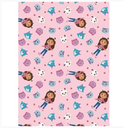 empireposter Gabby's Dollhouse Faces Fleecedecke110x150 cm